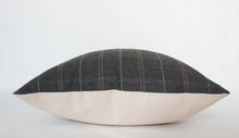Load image into Gallery viewer, Dark Gray Glenton Pillow Cover