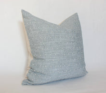 Load image into Gallery viewer, Designer Light Blue Dot Pillow Cover