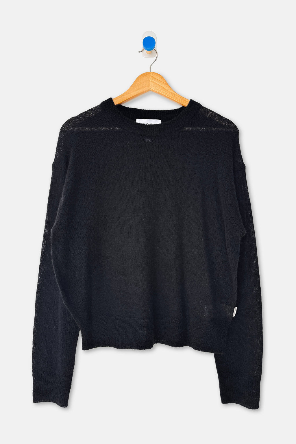 Cecile Crew Neck Mohair Sweater