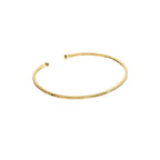 Thin Hammered Bangle