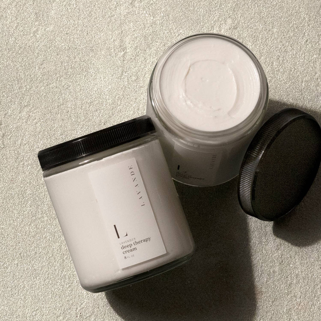Deep Therapy Cream Lavender 8oz