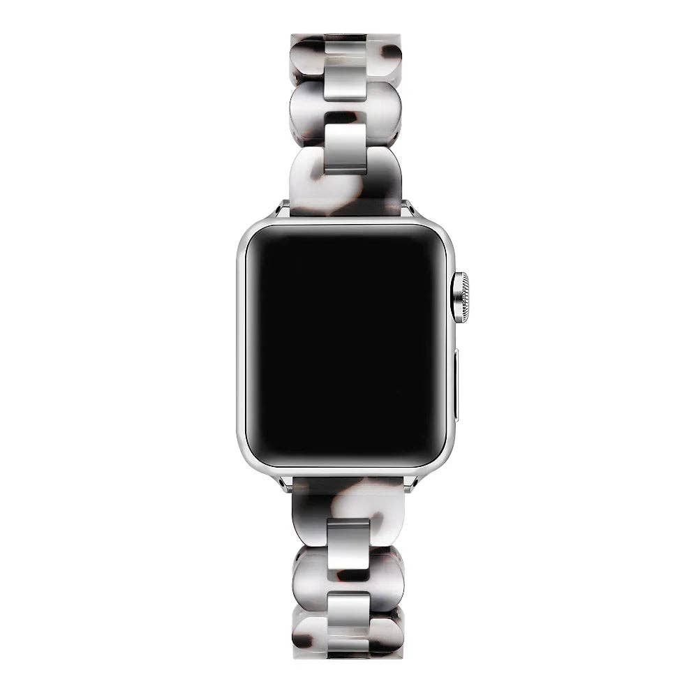 Gold and Tort Link Stainless Steel Band for Apple Watch