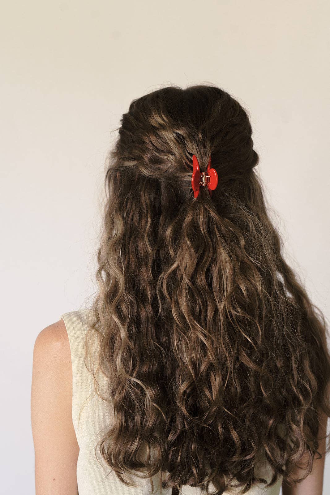 Small Hair Claw - Cherry