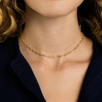 Modern Paperclip Necklace