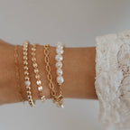 Saltwater Toggle Freshwater Pearl Bracelet