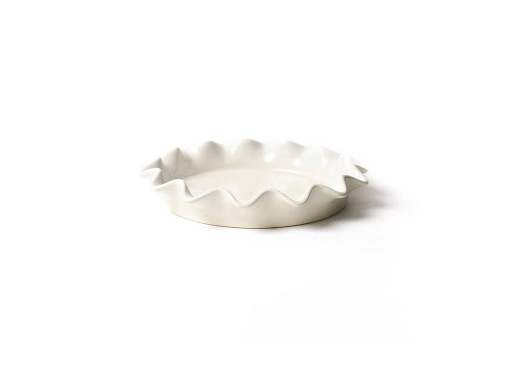 Signature White 8 Ruffle Pie Dish