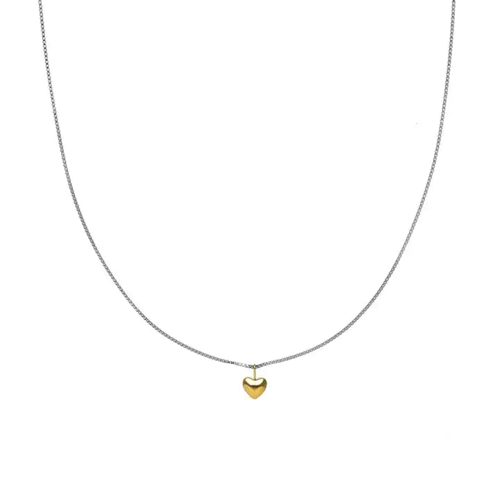 Puffy Heart Necklace