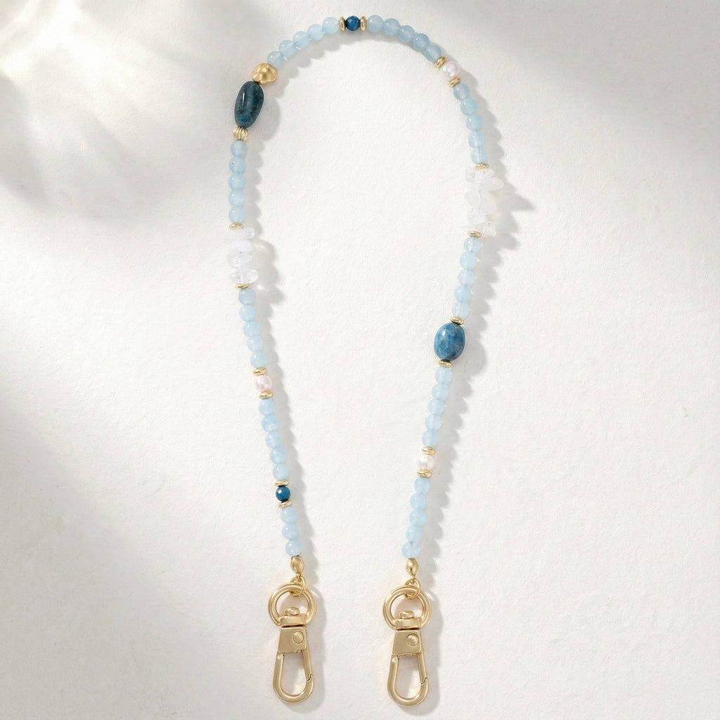 Blue Agate Breeze Phone Chain