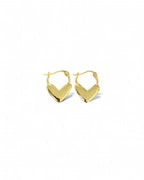 Lover Heart Hoops Earrings