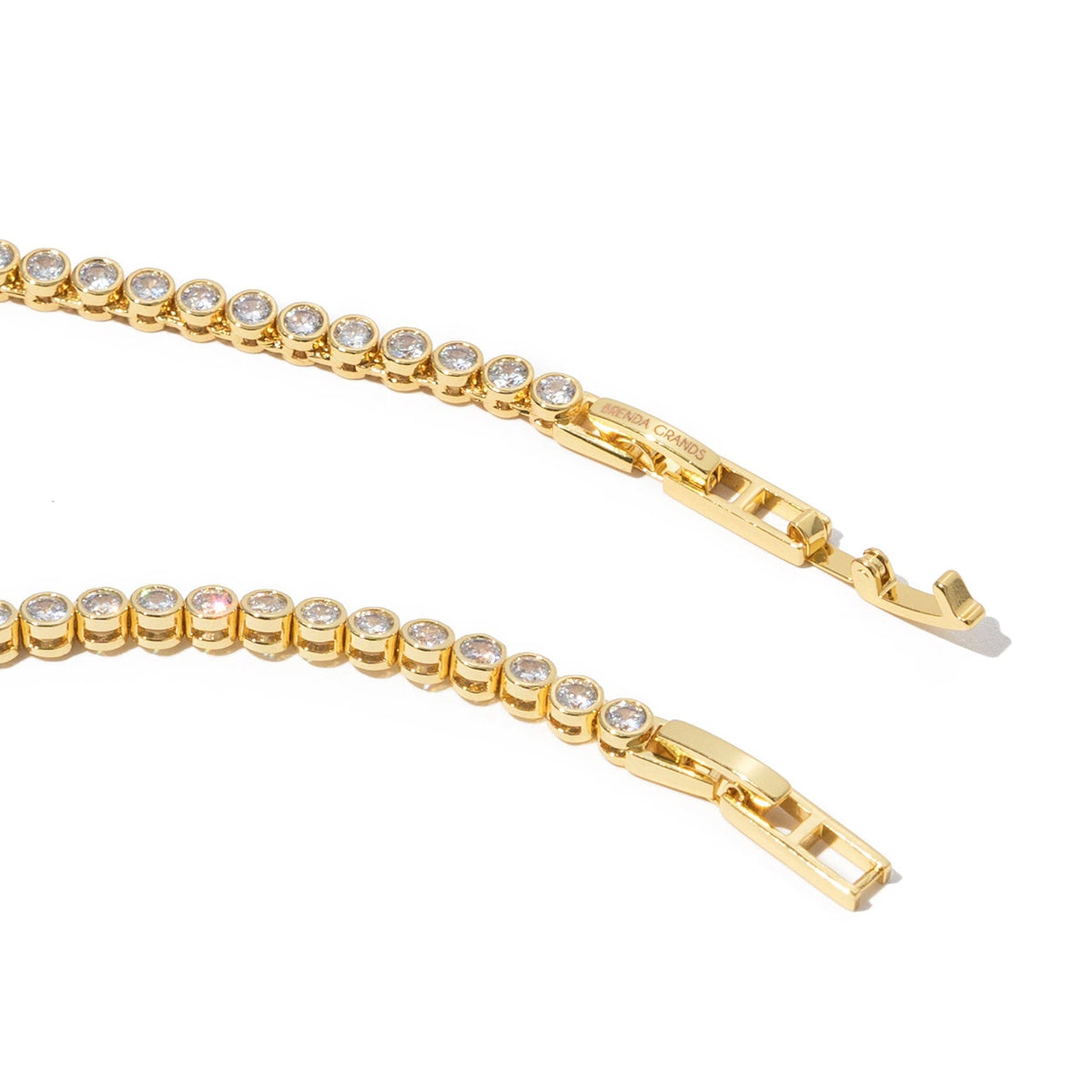 Round Brilliant Tennis Necklace