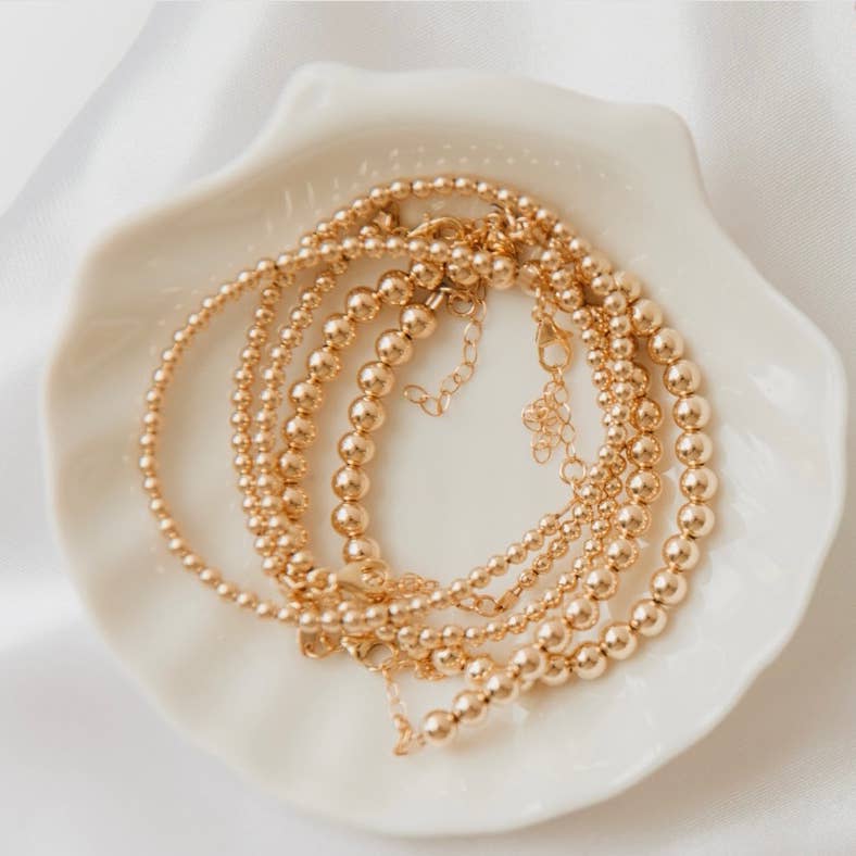 Luxe Beaded Bracelet, 5MM