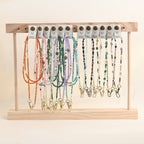 Gray Agate Balance Phone Chain