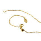 Tennis Cross Pendant Necklace