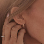 Goldie Dot Flat Back Studs