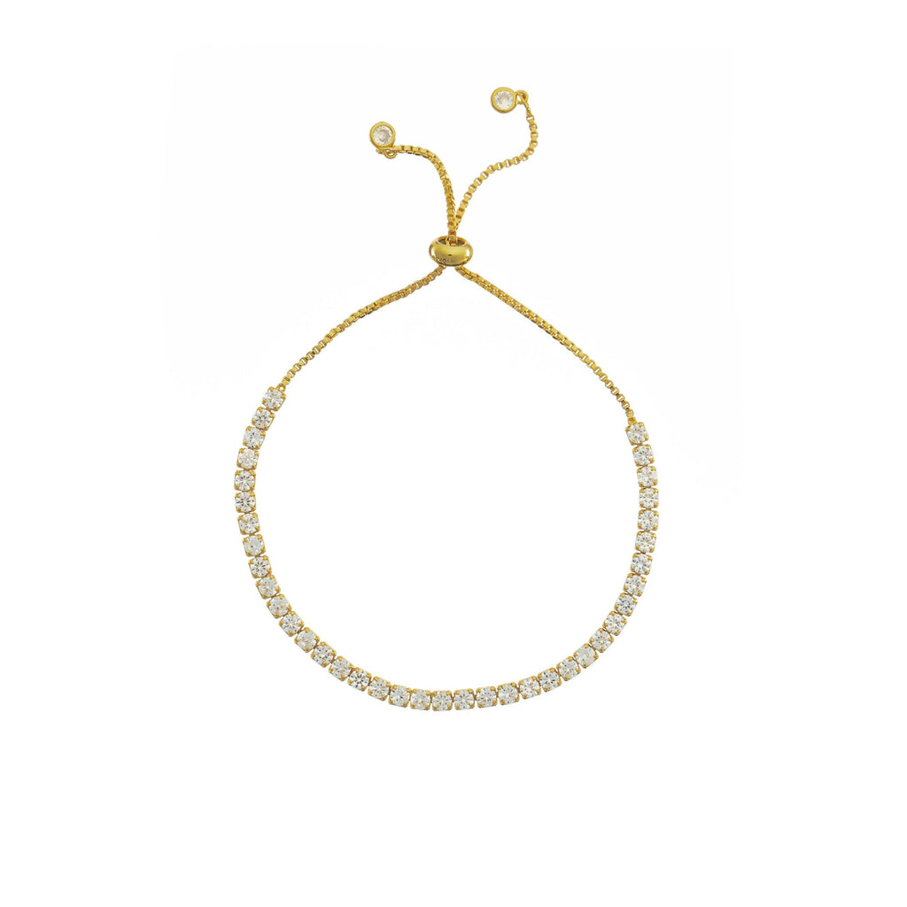Pull Tie Tennis Bracelet