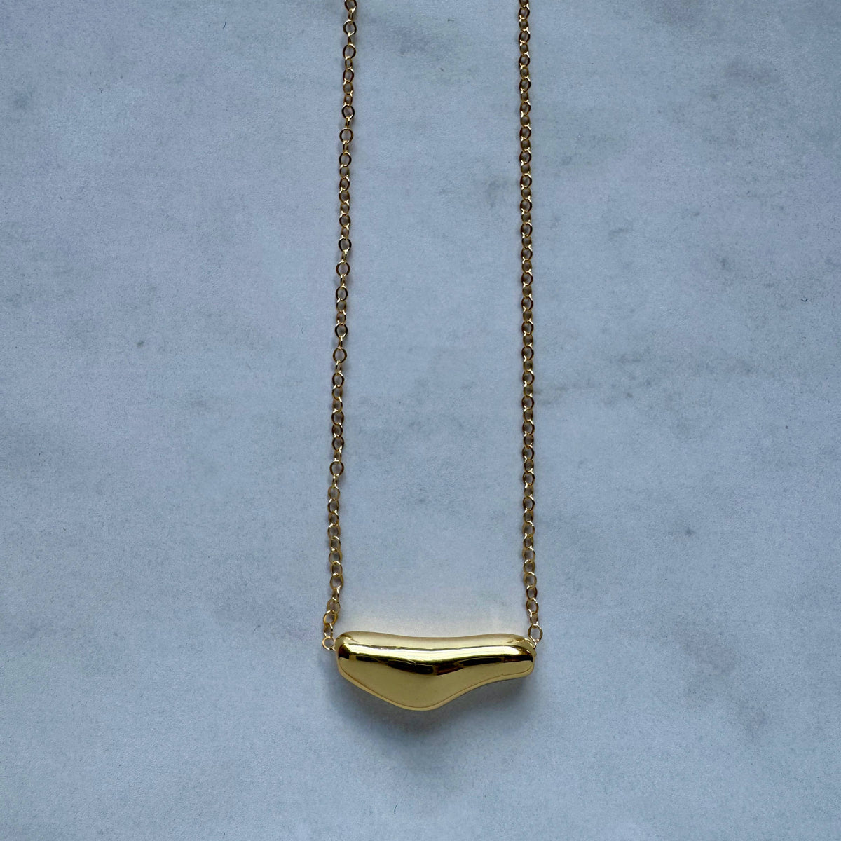 Hazel Gold Drip Necklace