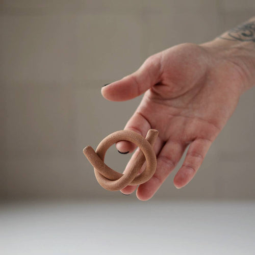 Ceramic Knot Napkin Ring