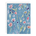 Ditzy Flowers - Love + Friendship Card