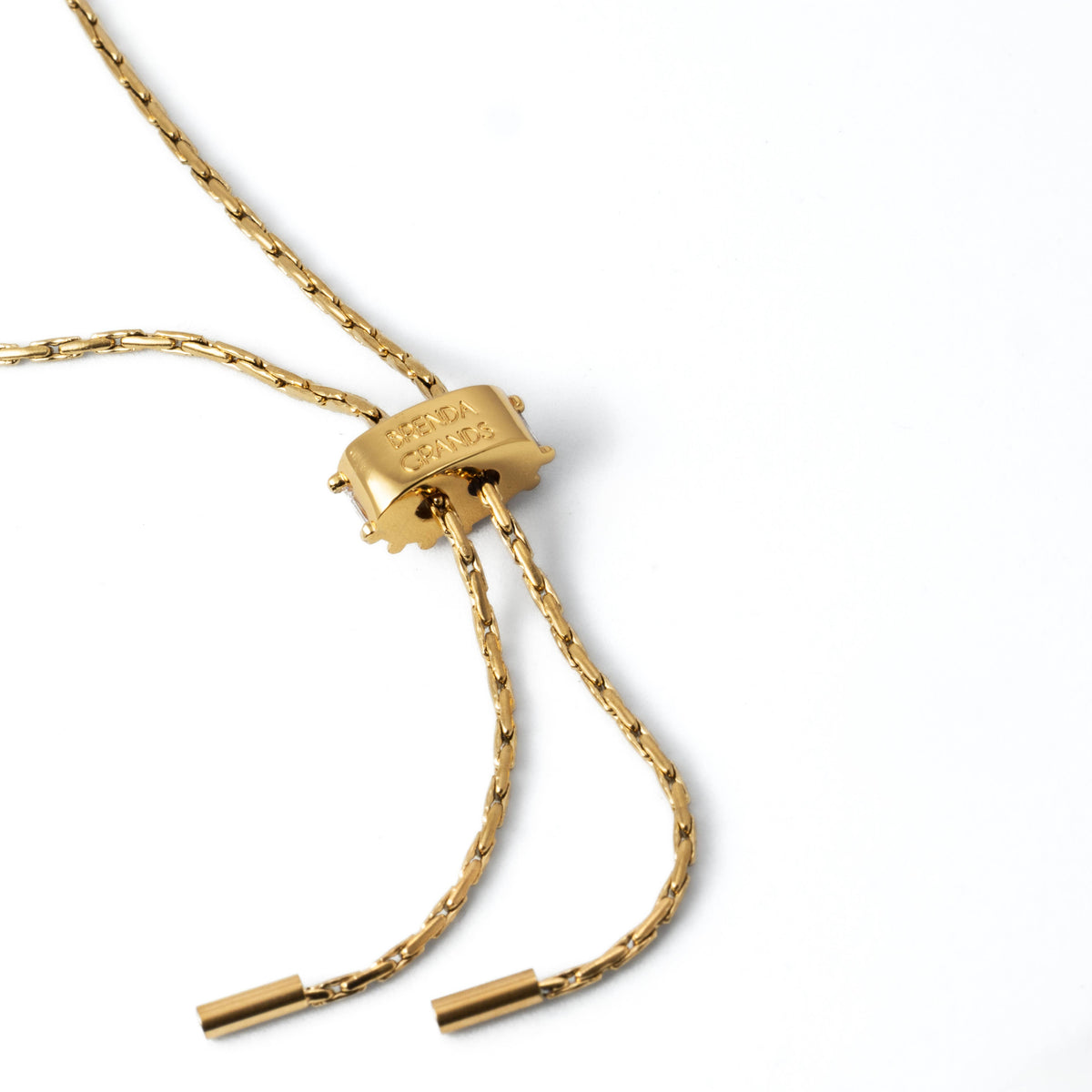 Baguette Lariat Necklace