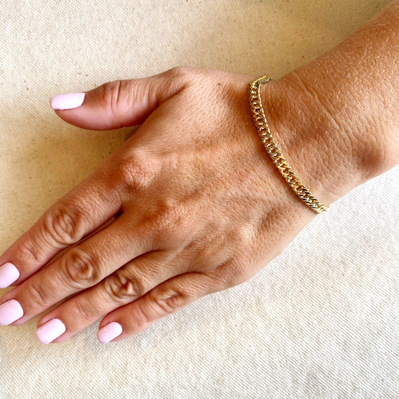 Curb Chain Bracelet \ 4.0mm