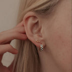 Constellation Flat Back Studs: Silver