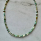 Lillian Faceted Natural Gemstone Necklace
