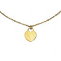 Simple Gold Heart Necklace