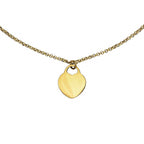 Simple Gold Heart Necklace