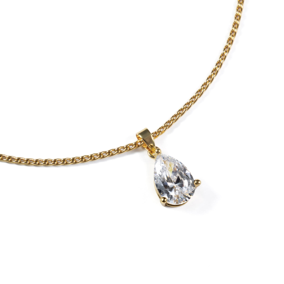 The  Pear Pendant Necklace