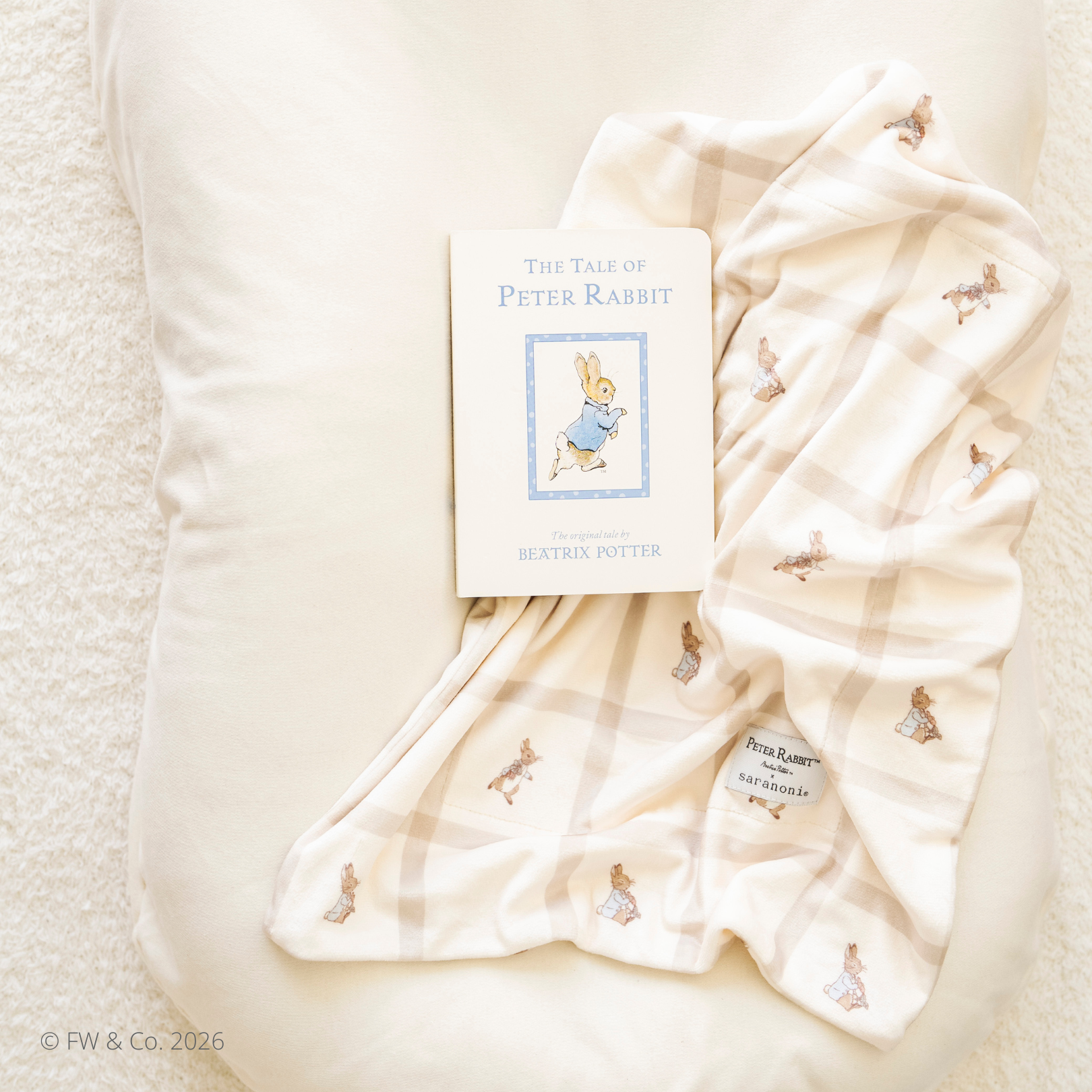 Peter Rabbit™ Minky Stretch Luxe Blankets