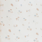 Minky Stretch Luxe Swaddle Blanket / Mushroom Print
