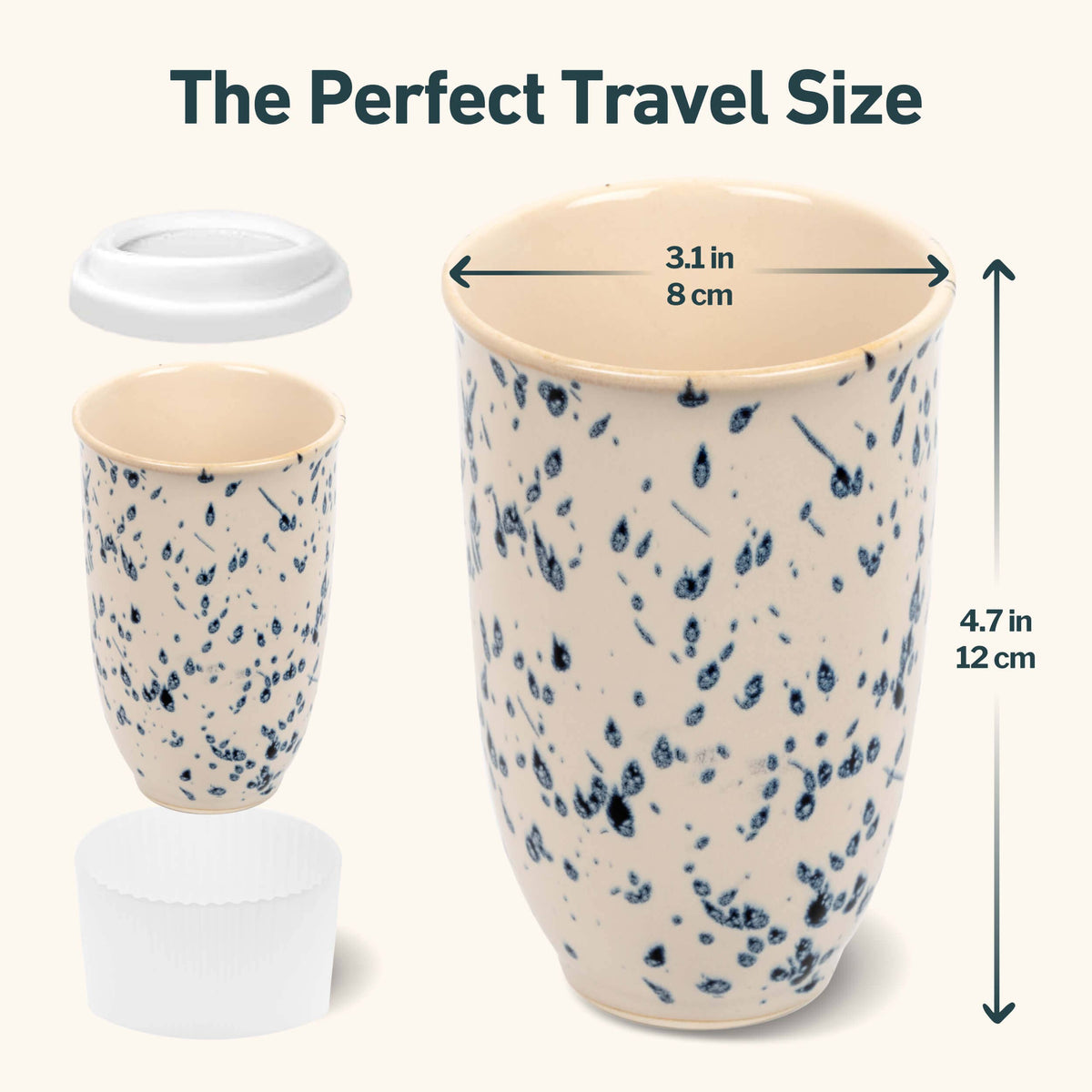 Orchid Ceramic Travel Mug | 16oz