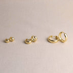 Chunky Hoop Earrings