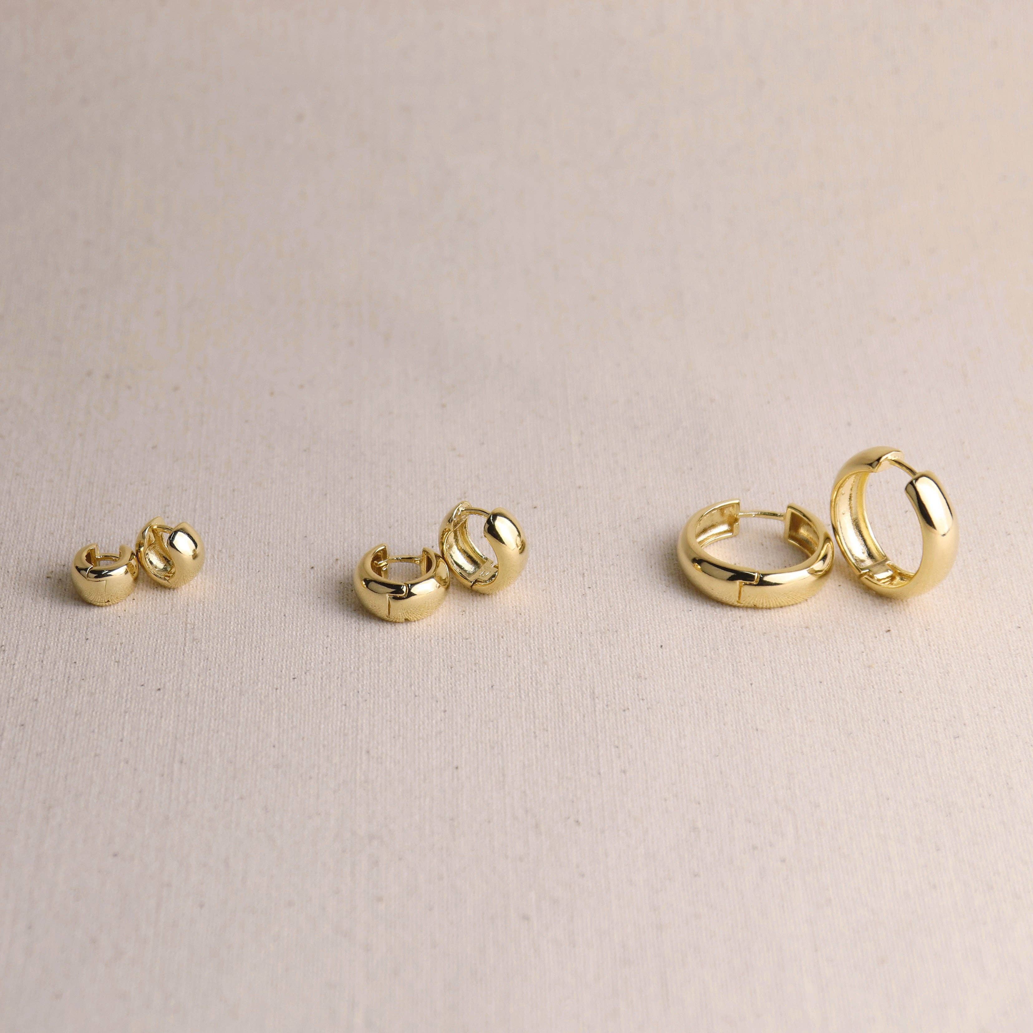 Chunky Hoop Earrings
