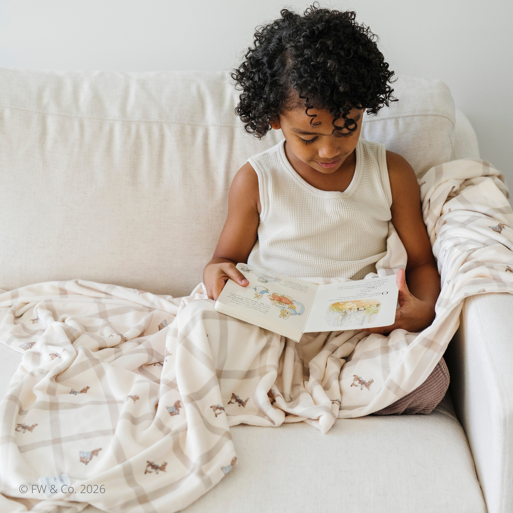Peter Rabbit™ Minky Stretch Luxe Blankets