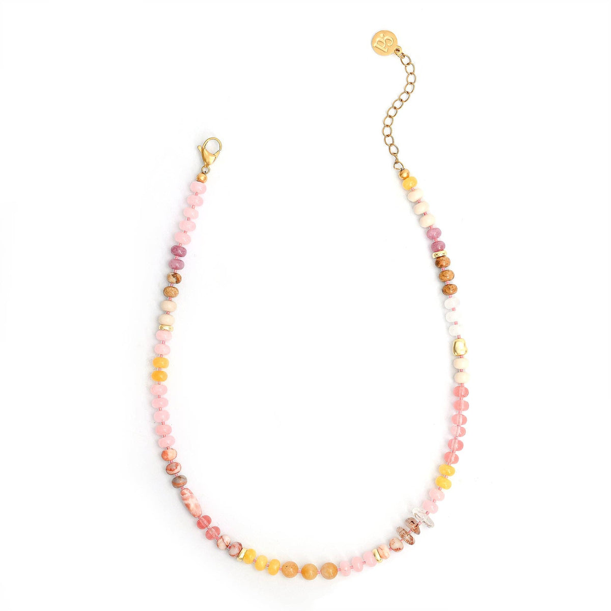 Desert Bloom Picture Stone Necklace