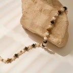 Arrow 18K Gold Non-Tarnish Boho Beaded Necklace