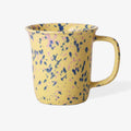 Splatter Ceramic Coffee Mug -Yellow