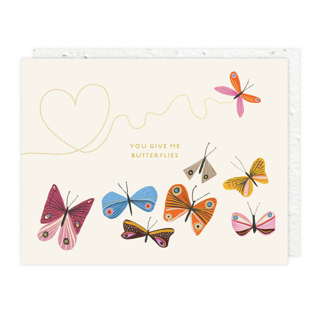 Butterflies - Love + Friendship Card