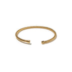 Gold Twisted Mini Bangle