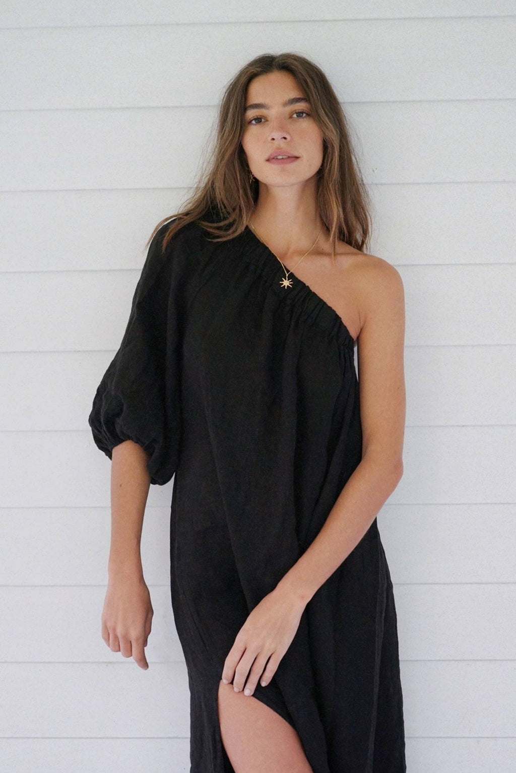 The Milos Dress - Noir