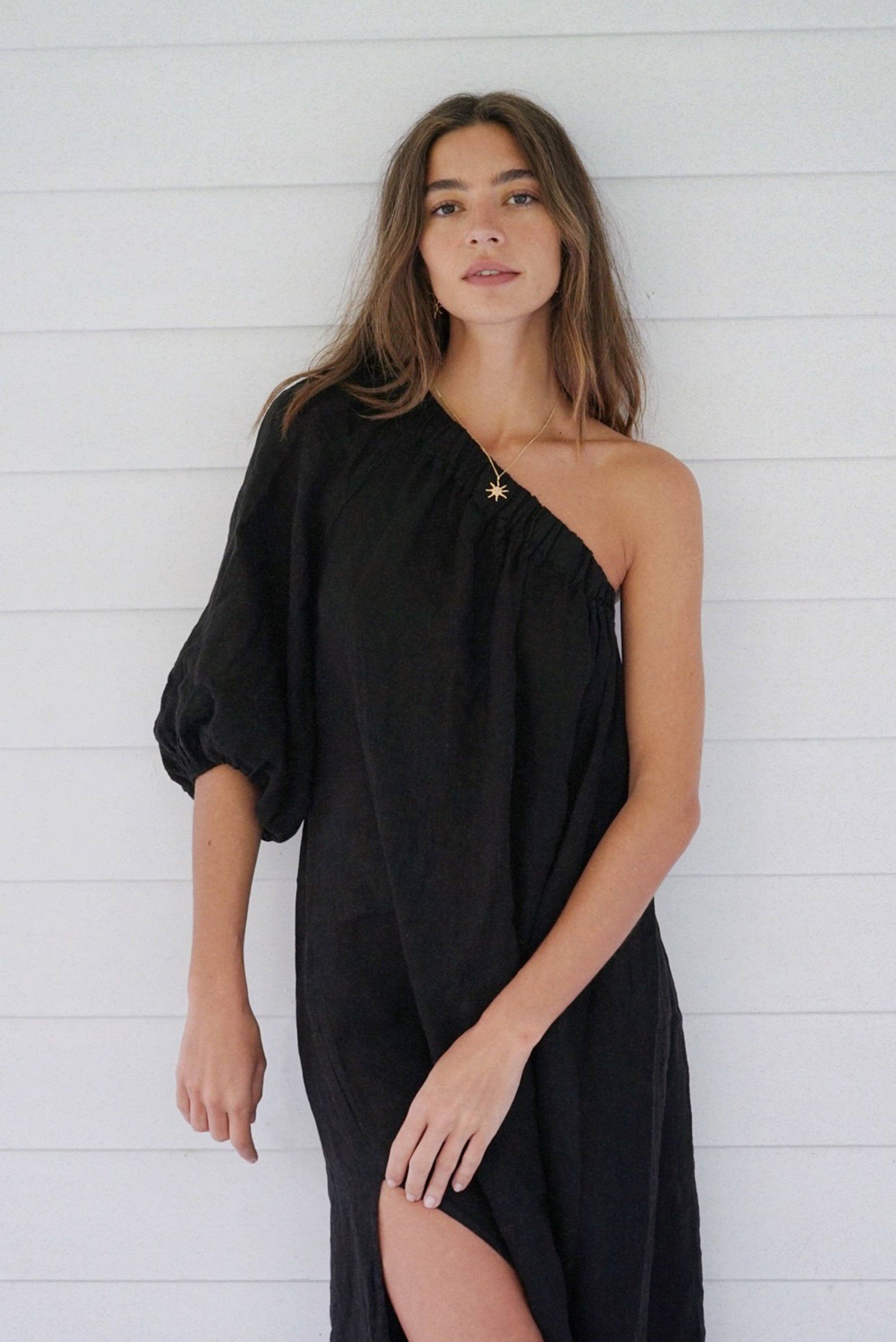 The Milos Dress - Noir