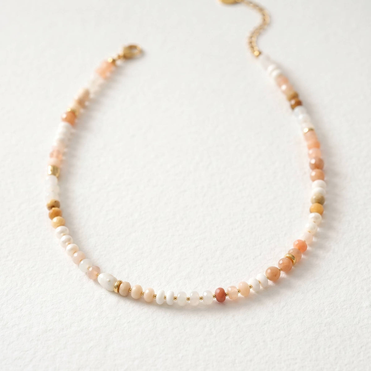 Desert Bloom Picture Stone Necklace