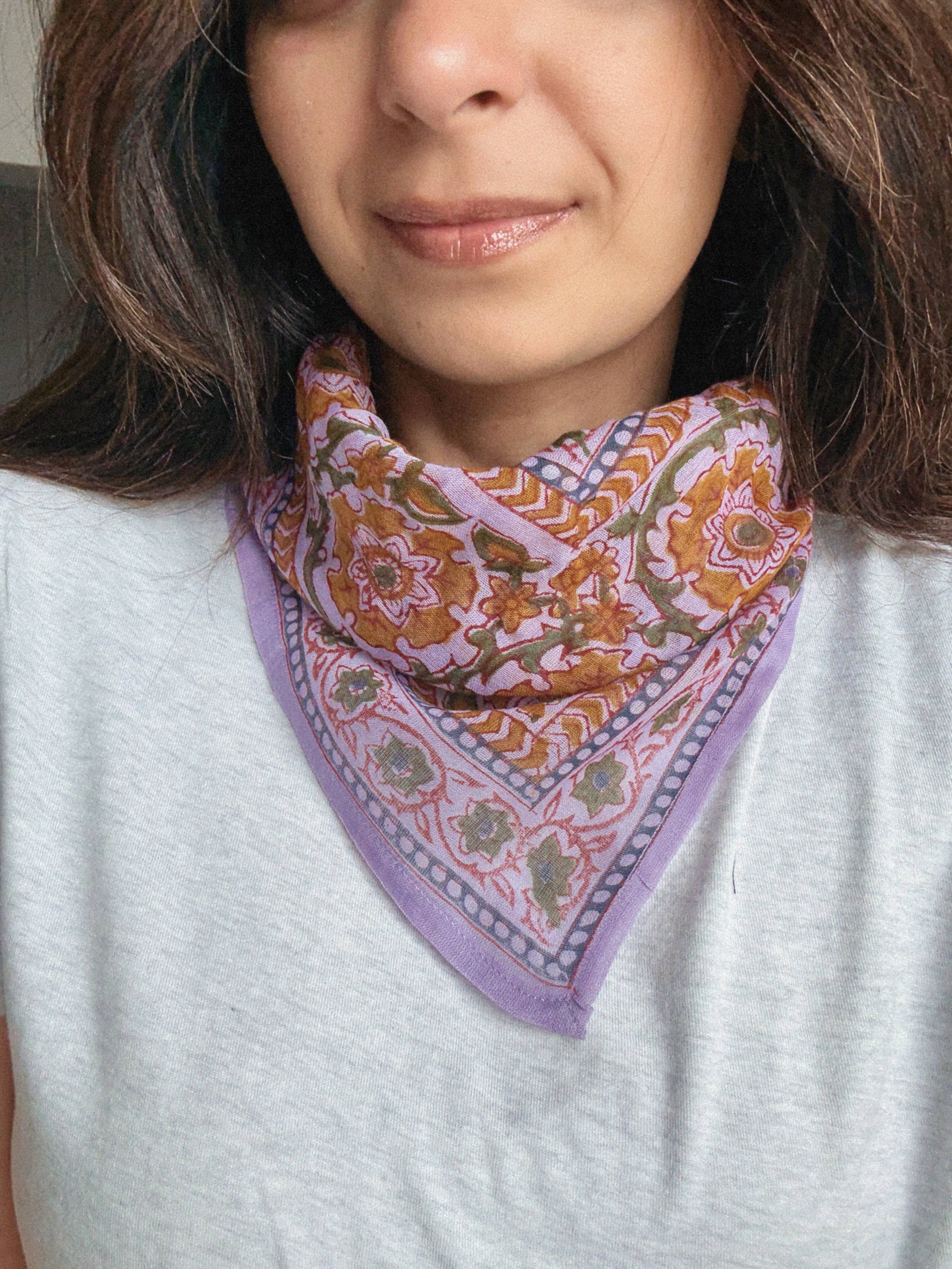 Chamomile Bandana Scarf