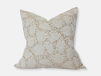 Cream Floral Pillow Cover