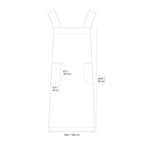 Linen Cross-Back Apron