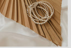 Sterling Silver Luxe Beaded Bracelet
