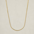 Round Snake Chain Necklace \ 16in