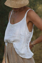 Playa Top - Blanco