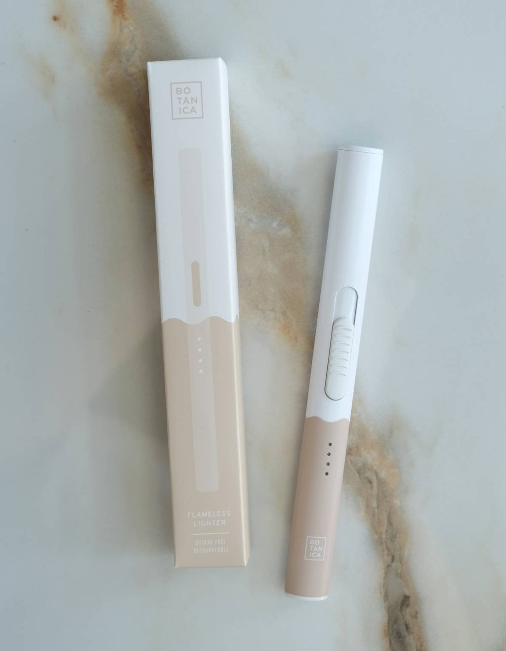 Two Tone Flameless Rechargeable Lighter